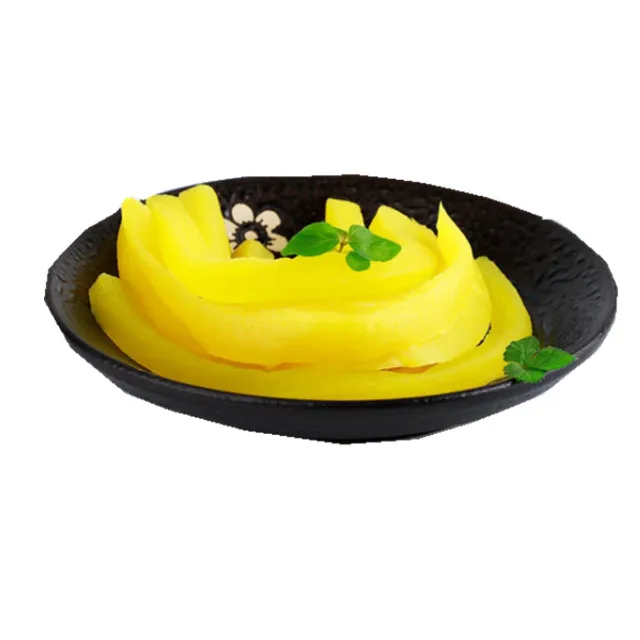 Japanese Style Pickled sushi radish used for Kimbap/Korean Rice Rolls