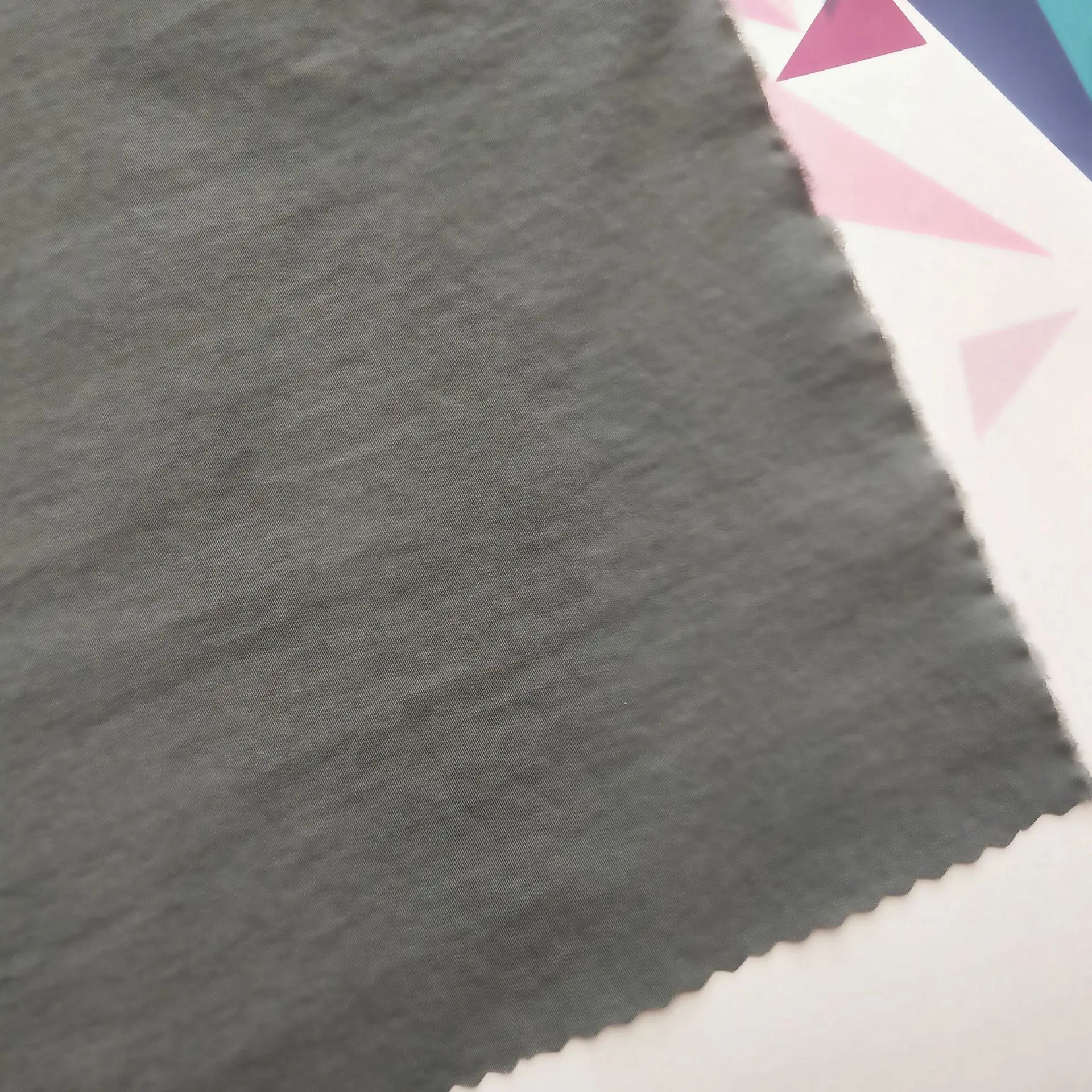 Four-sided elastic breathable moisture absorbent outdoor quick-drying pants sports pants fabric 70D nylon four-sided elastic