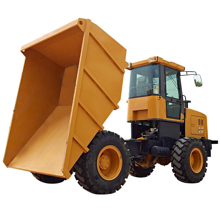 FCY70 agriculture 4x4 articulated front small dump truck chinese mini dumper 7 ton