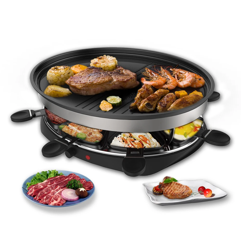 Wholesale price Smokeless BBQ Grill Indoor Electric Barbecue Grills Korea Nonstick Electric Grill