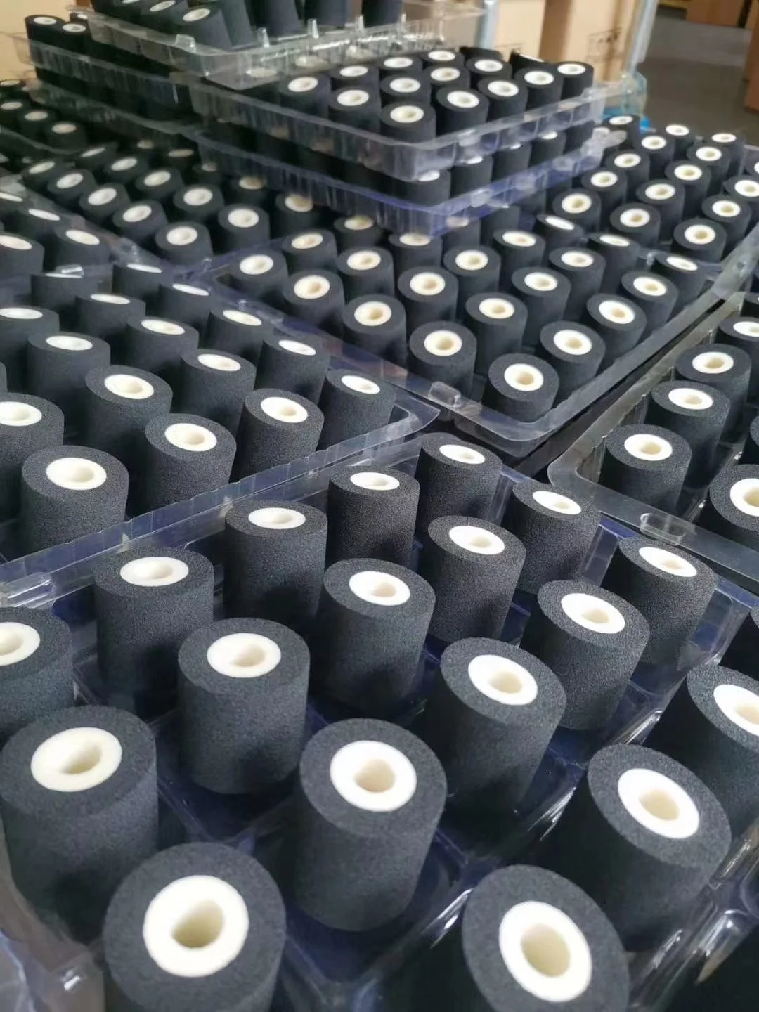 plastic film paper heat ink roller date batch number print dry ink roll