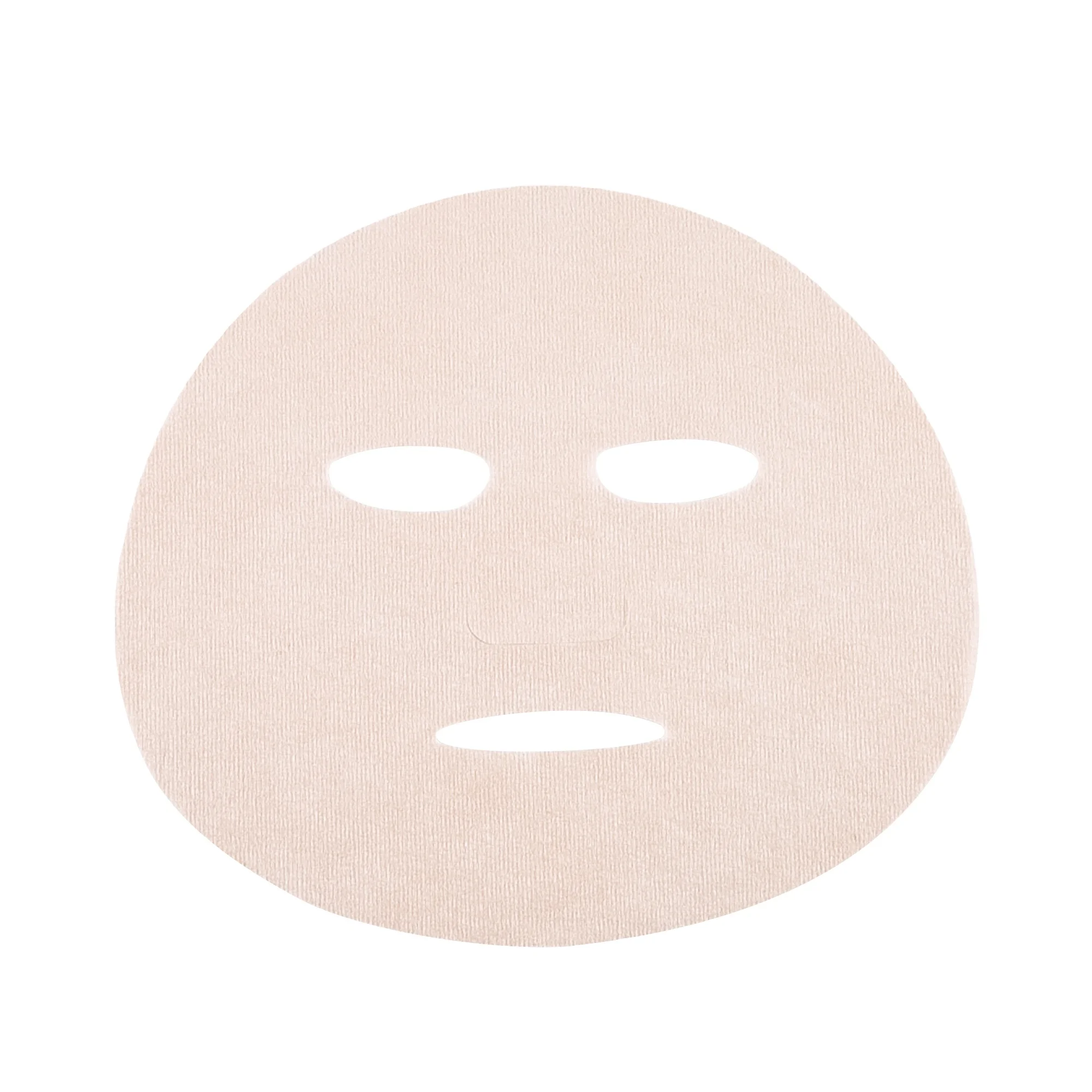Camellia Oil Extract Fiber Nonwoven Fabric Camellia Face Mask Sheet pink Color Dry Facial Mask Sheet