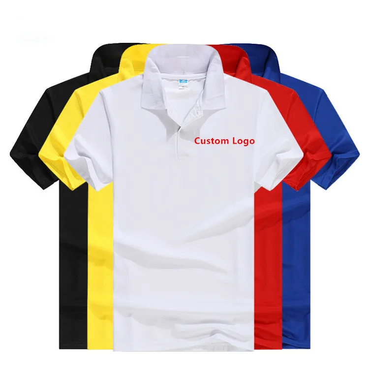 Custom Group Activities Work Lapel Polo Shirt Advertising Cultural T-shirt Short-sleeved Printing Embroidery Logo T-shirts