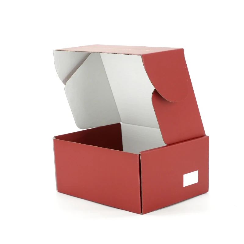 Logistics Digital Printing Custom Logo Thank You Personal Skin Care Mailing Cardboard Embossing Paper Box For Packaging