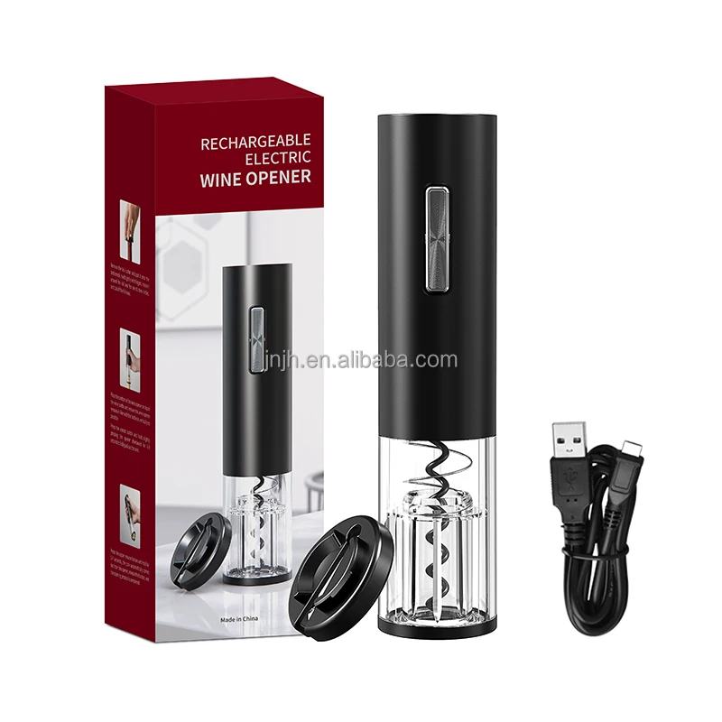 Automatic Rechargeable Electric Wine Bottle Opener / Hot Sale Automatic Wine Bottle Opener Set