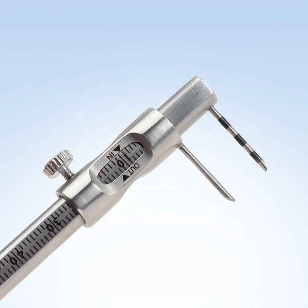 Dental Orthodontic Sliding Caliper Implant Measuring Gauge Ruler Scaler Round 0-80mm Dental  Measuring Instrument