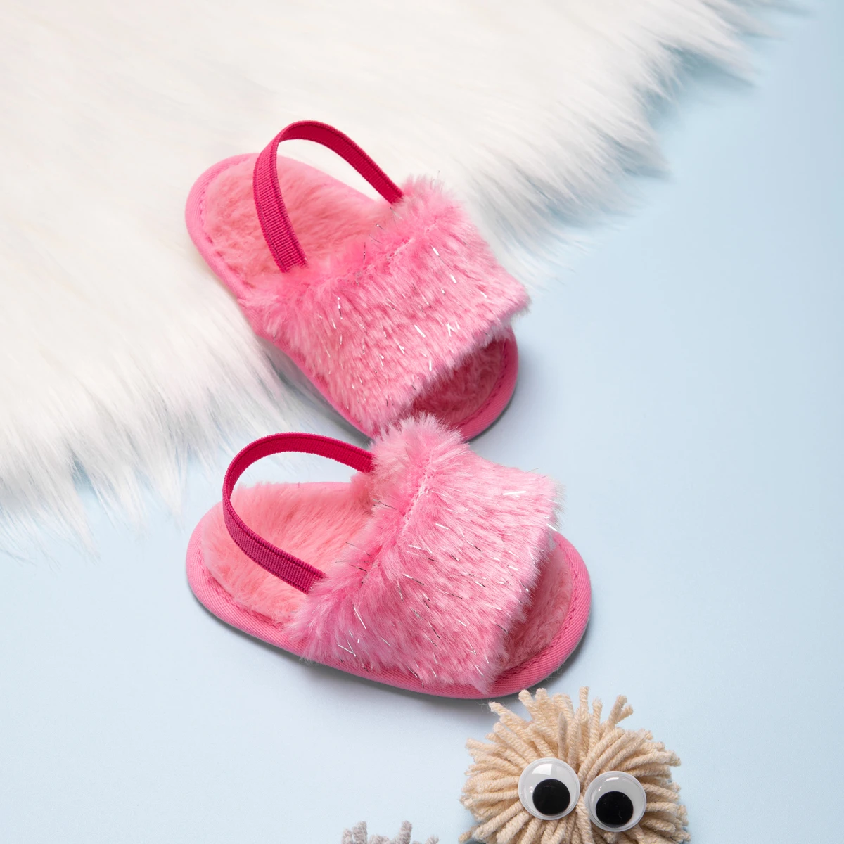 Мягкие хлопчатобумажные Нескользящие сандалии и тапочки для детской кроватки летние уличные плоские девочек 0-18 месяцев