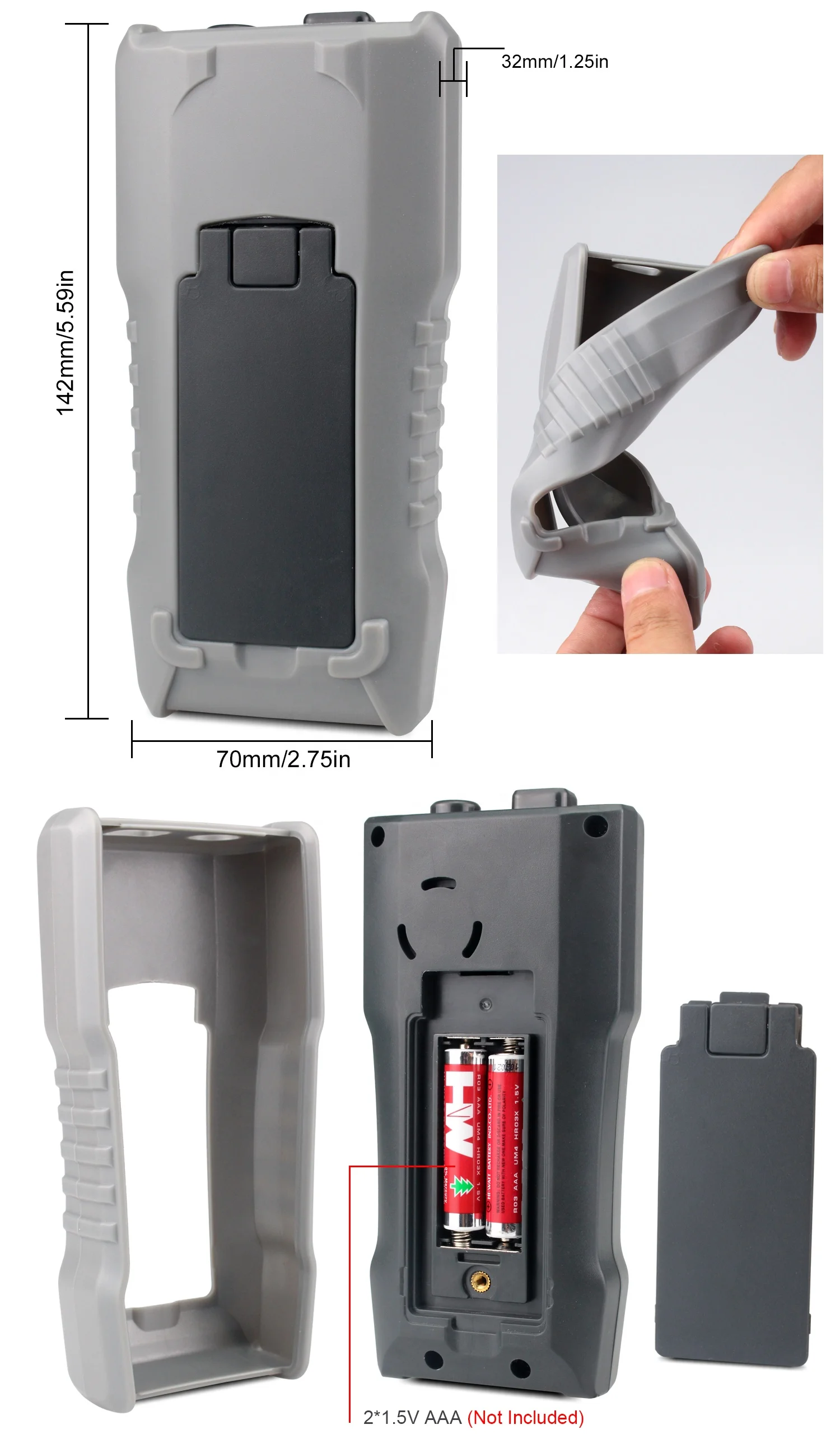 Mini Portable multitester laboratory equipment Resistor tester battery tester Electric Instrument Digital Multimeters
