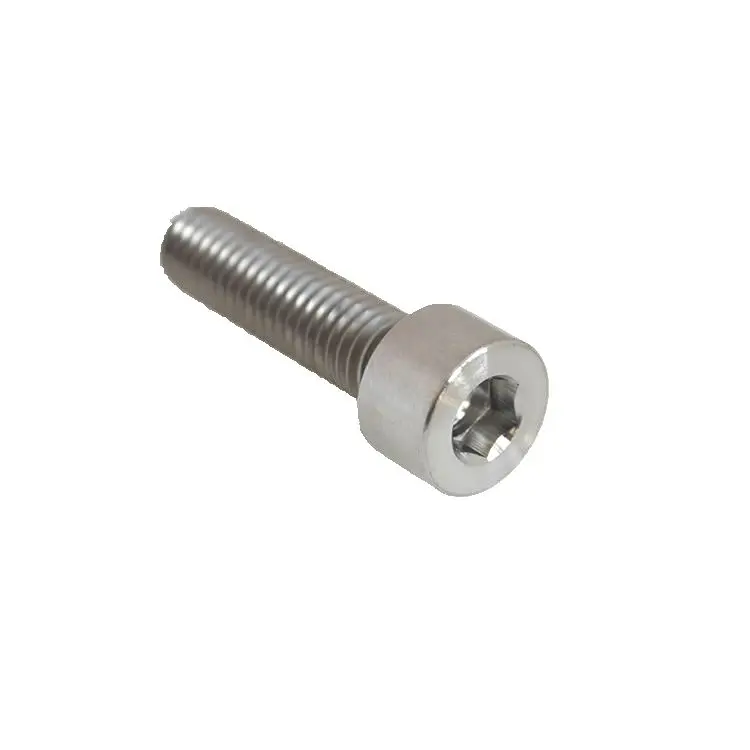 Factory price DIN912 M4 hexagon socket head cap screws Ti-6AL-4V GR5 TC4 titanium screws for sports