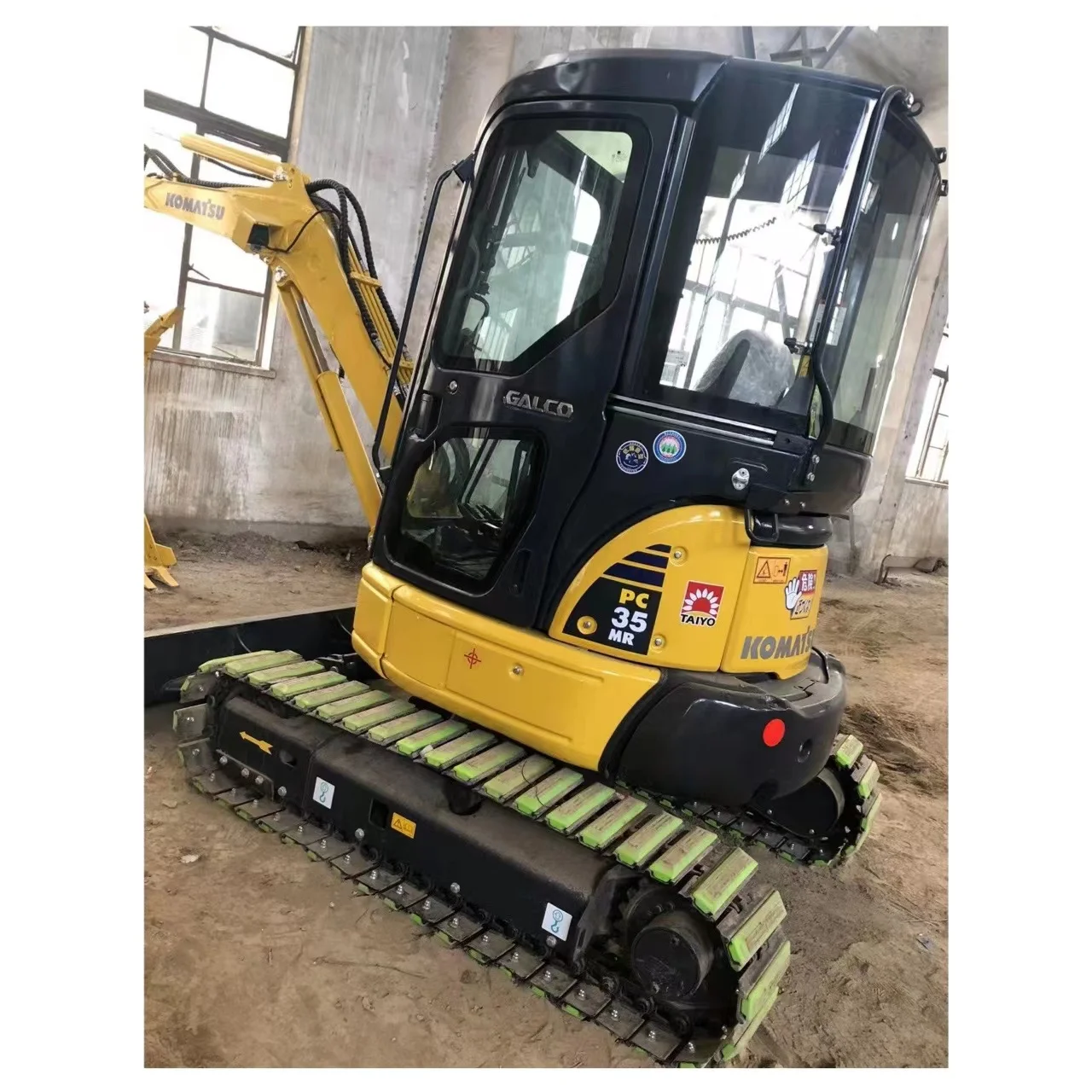 Komatsu 3,5-тонный мини-экскаватор, б/у экскаваторы 35MR-2, низкая цена, распродажа