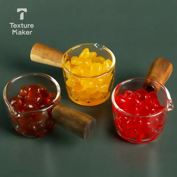2kg-Taiwan Popular Low Calories Konjac Crystal Jelly Boba-Brown