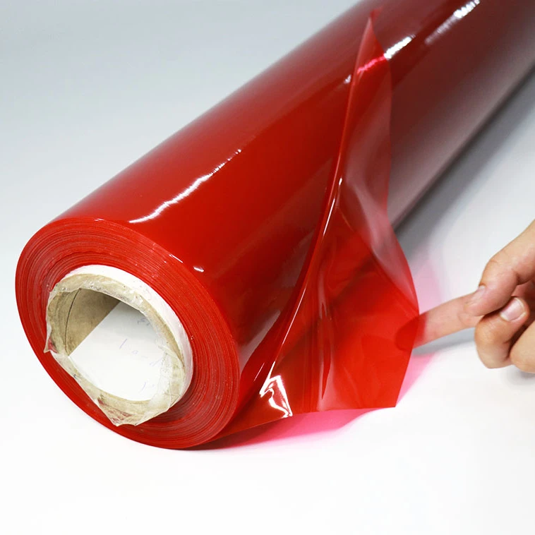 XIONGXING colored super clear pvc film