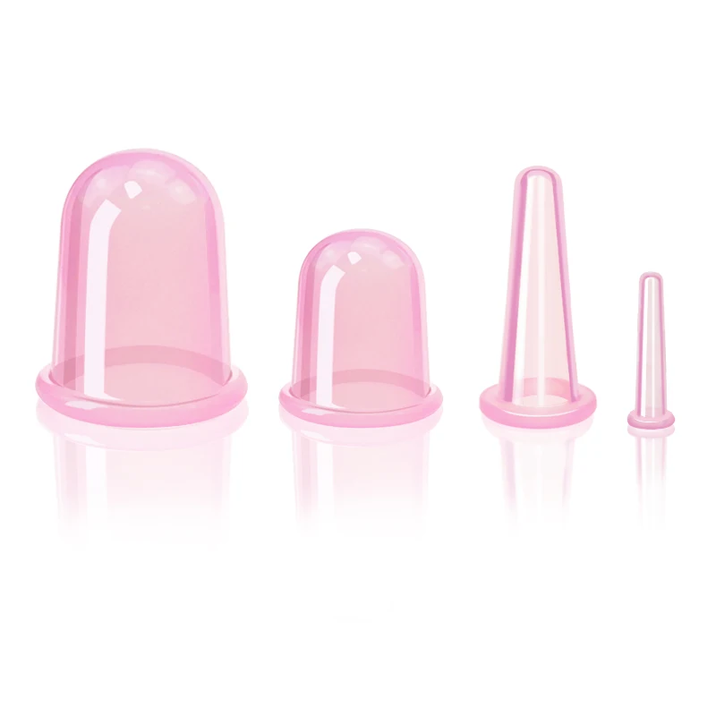 Factory Price Silicone Vacuum Cupping Cups High Quality Silicone Massage Hijama Cupping Set Cupping Therapy Set