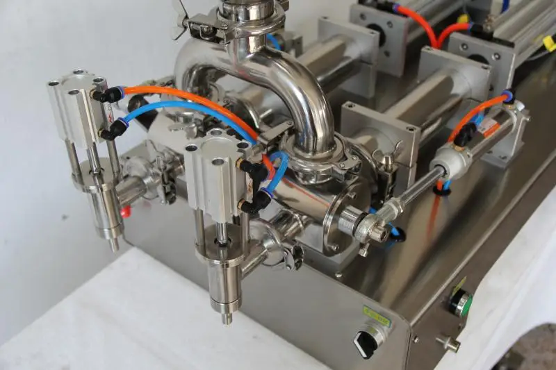 Double Heads Material Filling Machine Foods Packaging Equipment Bottle Filler ointment or Liquids Filler Supply