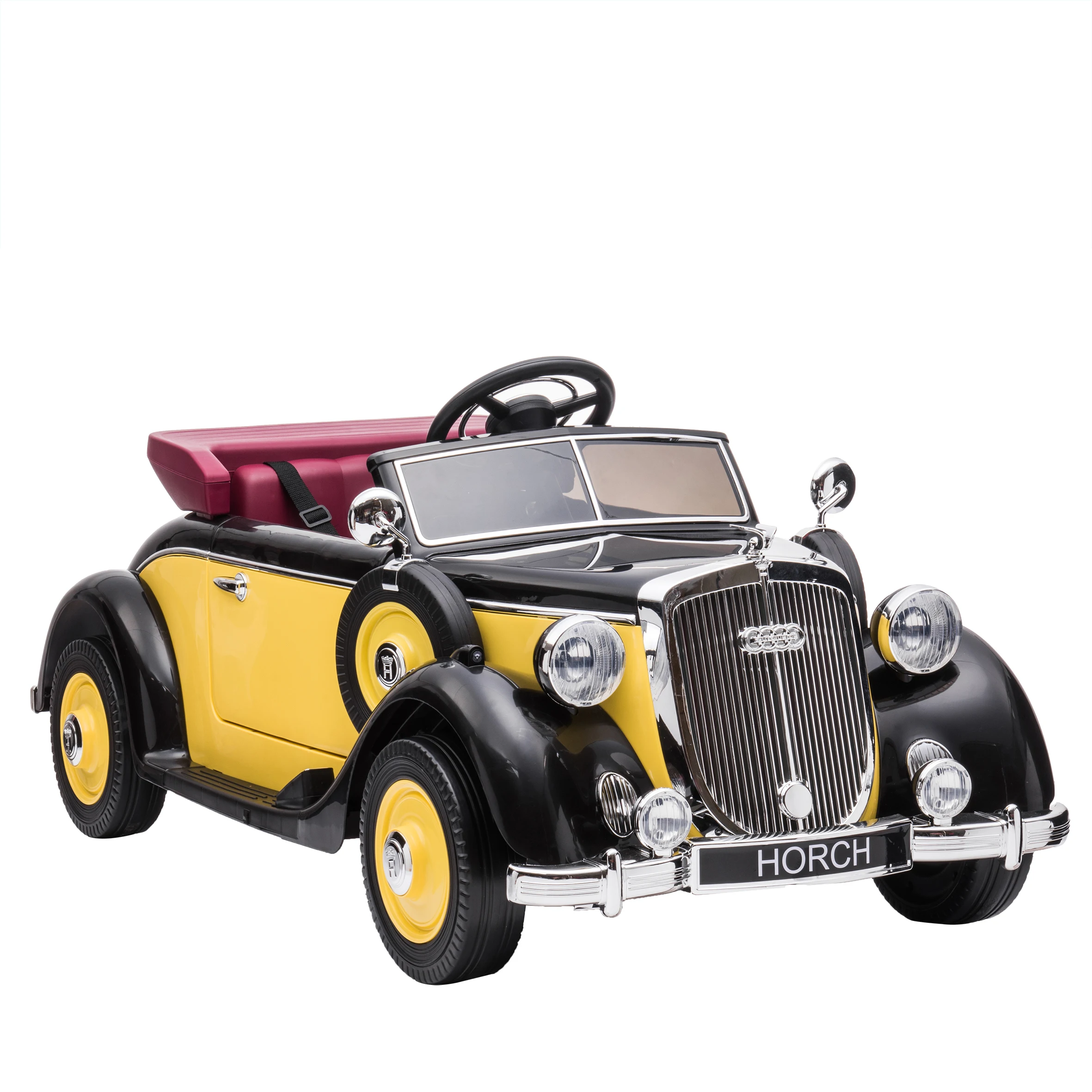 
Licensed Audi Horch Parent-child Big Electric Cars for Kids with 12V Battery 