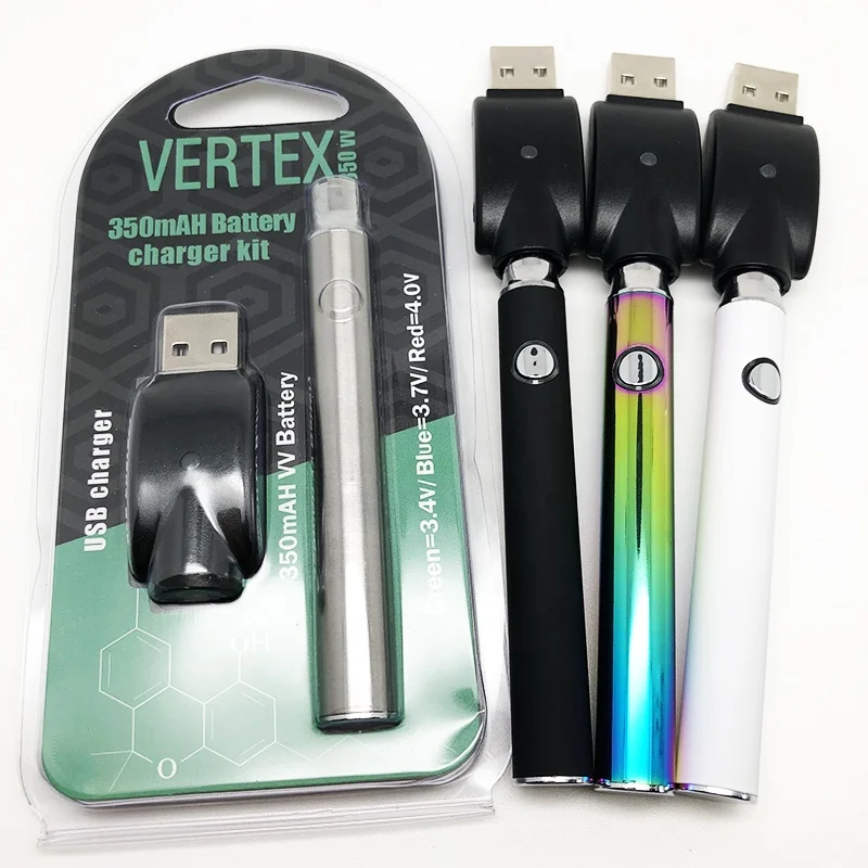 
510 thread preheat vertex vape pen battery More Color vertex vape pen 350mah battery 