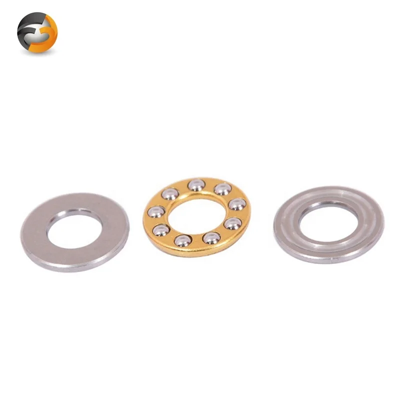 Good Price Mini Ball Bearing Steel f6-14m Brass Cage Thrust Bearings With Channel  F6-14M 6x14x5mm