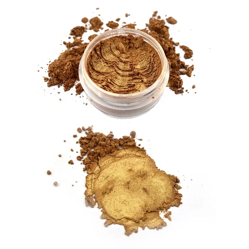 Glitter high quality coated pigment powder for eye makeup loose eyeshadow pearlescent pigment cosmetics