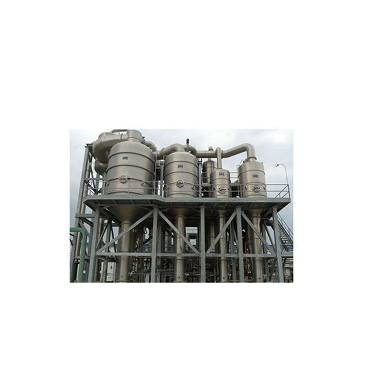 FFE 500L ethanol evaporation falling film vacuum evaporator for alcohol liquid concentration
