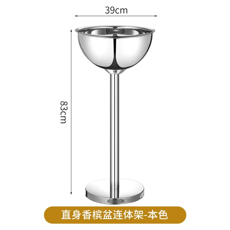 12L Stainless Steel Wine Champagne Ice Bucket Large Capacity for Part,Bar,Wedding Cold Beer Drink Ice Bucket