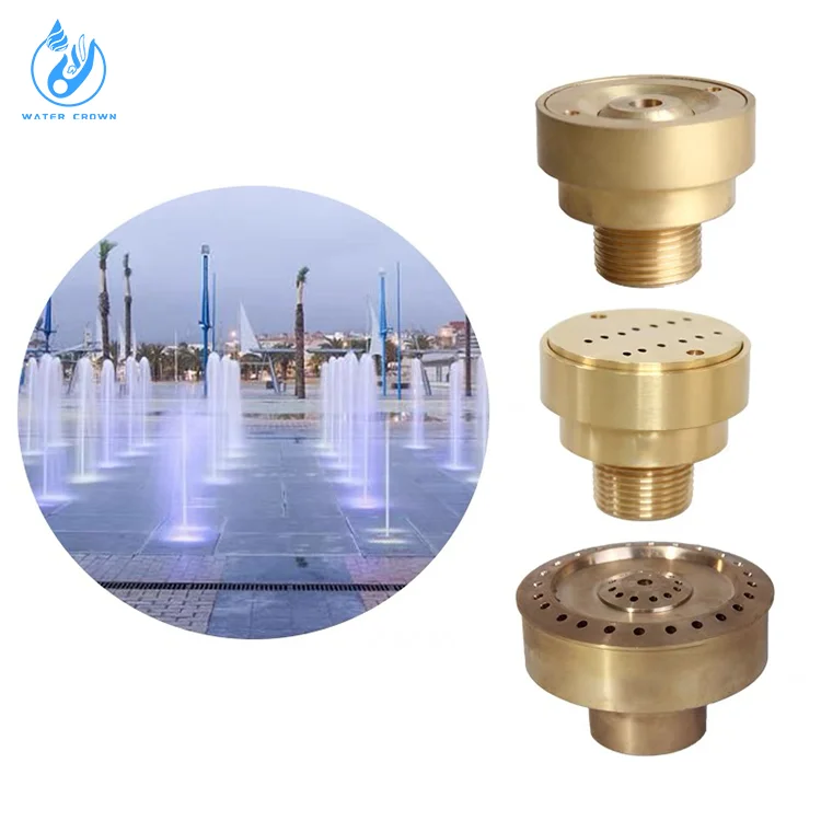 Water Crown Fountain Dry Land Fountain Project Source Manufacturer, Can support customization