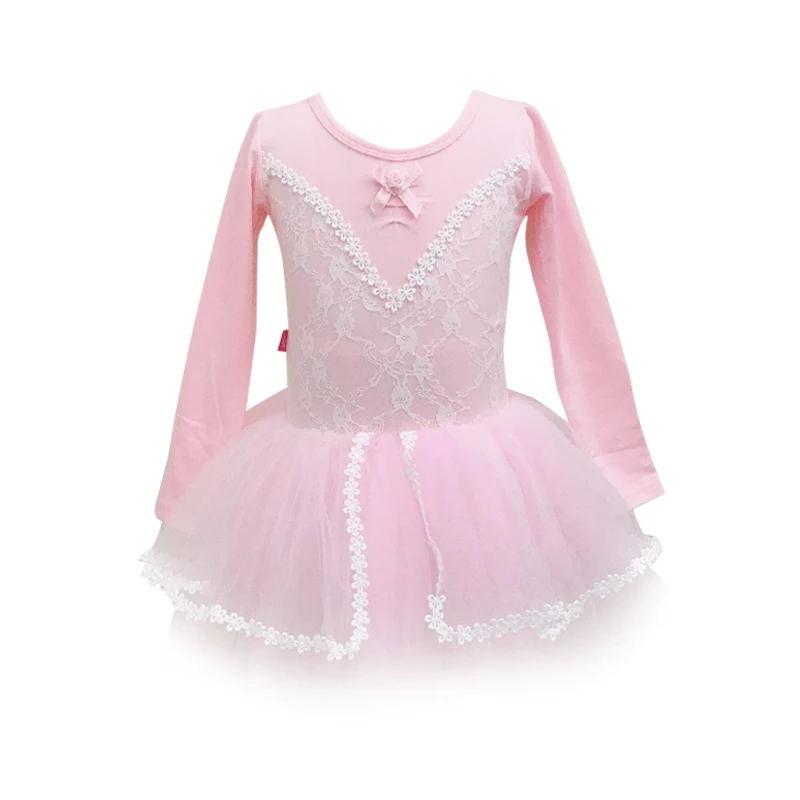 Изысканная кружевная детская балетная короткая юбка, высококачественный сценический костюм