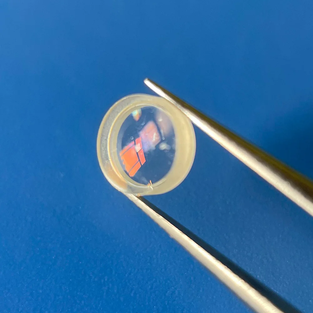 Customized diameter 6mm optical Glass Lens Magnifying Glass Lens