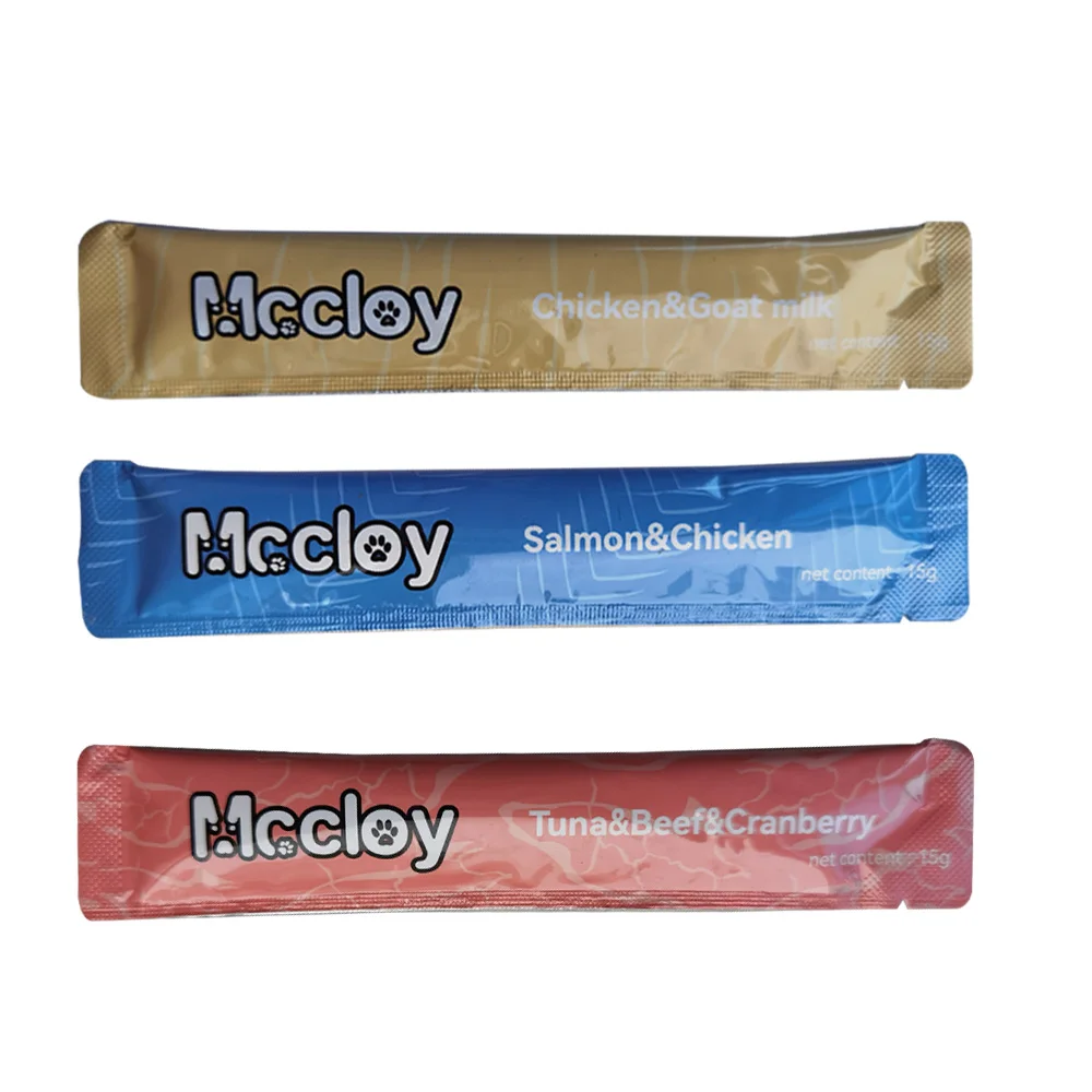 Оптовая продажа 15 г с высоким содержанием белка куриная печень тунец говядина мясные гранулы суп Свежая Упаковка все стадии кошачьи домашние питомцы влажные закуски