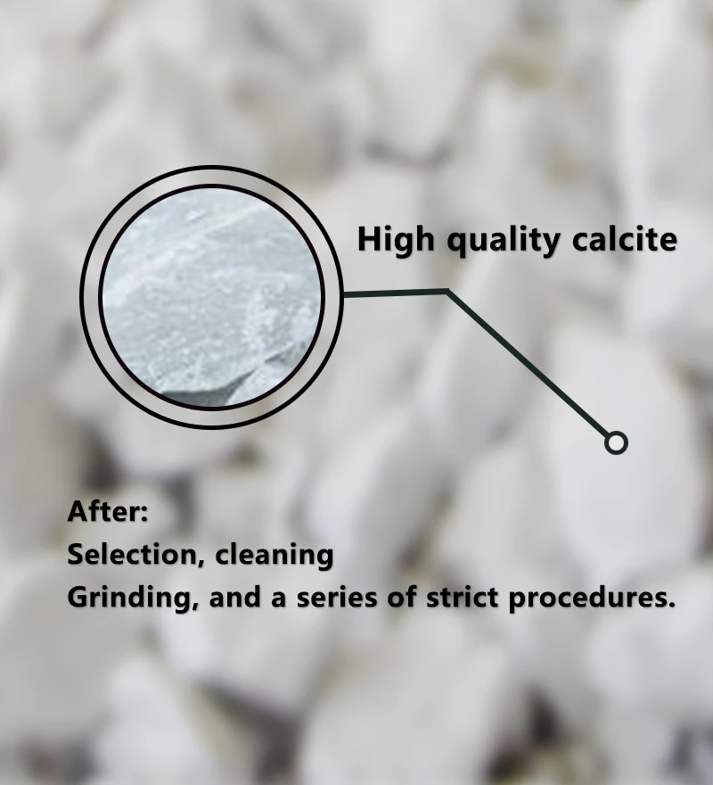 Factory Price  High Whiteness Super Quality Raw Material  Ultrafine Heavy Ground Calcium Carbonate Filler Limestone Powder