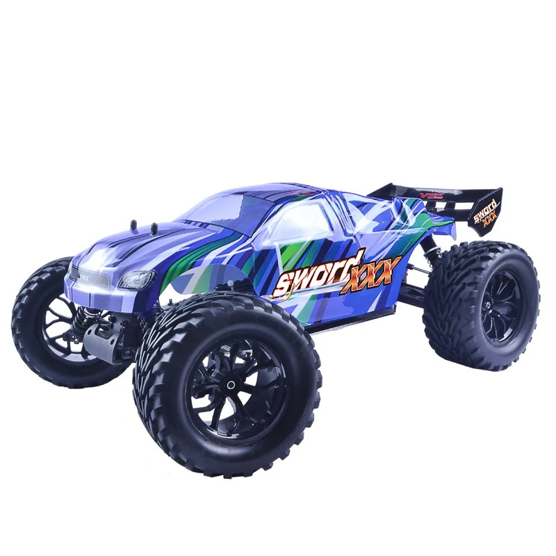 VRX RH903 Rc Cars 1/10 50-65 km/h Methanol Fuel Bigfoot Single Speed Engine Powered Remote Control Four-wheel Drive Model Car
