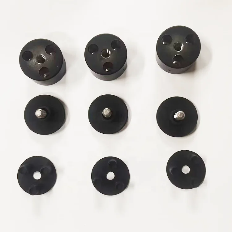 Professional manufacture Black Glass Standoff Stainless steel  standoff Pins, DIA=48*30 for Glass Balustrade Fencing Stair