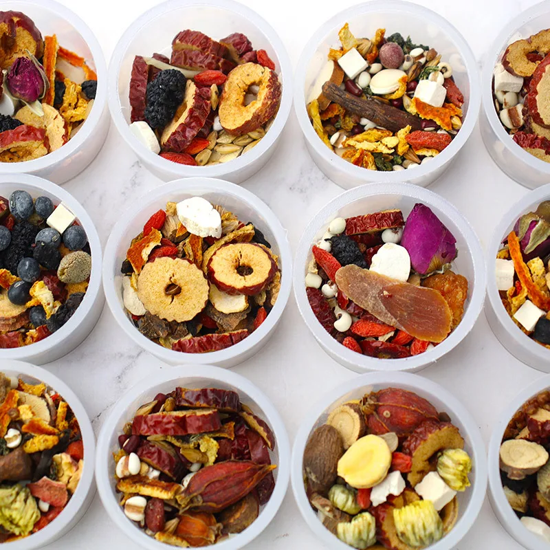 Wholesale Organic Ginseng Wolfberry Mulberry Tea 12 Types Of Herbs Mixed Tea For Health OEM/ODM