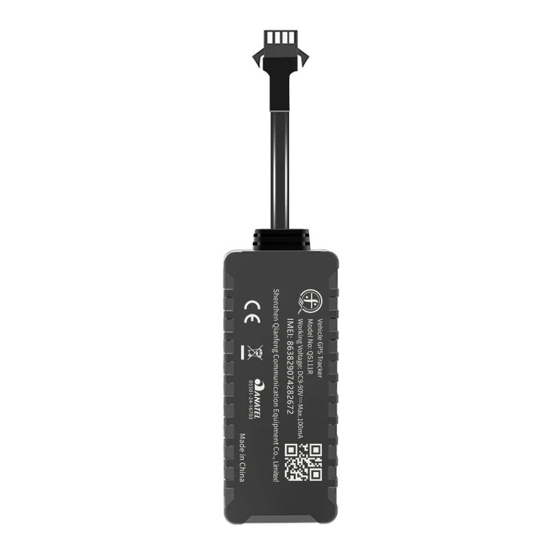 QS111R GPS Tracker J16 4G Dashboard Tracker Supports GSM Beidou LBS Positioning Offers IOS/Android App PC 1-Year