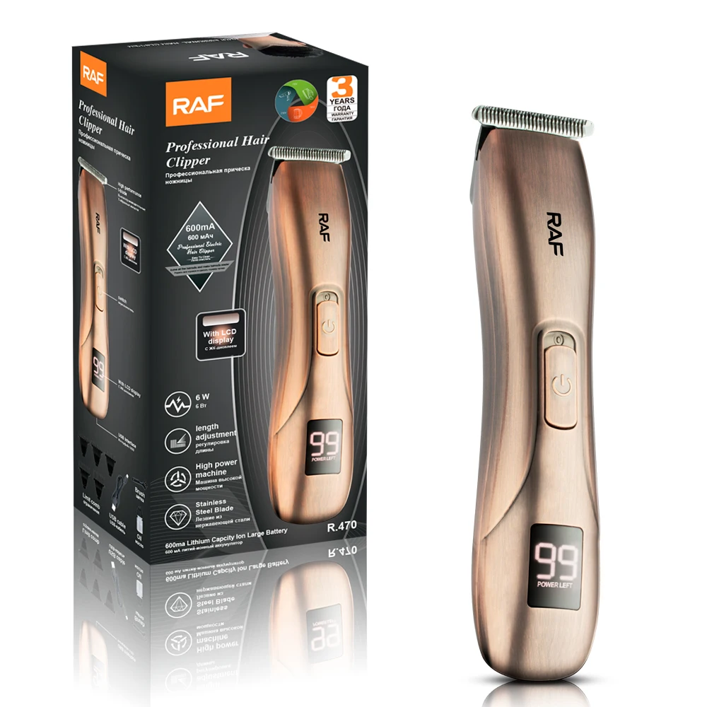 RAF Rechargeable Beard Hair Trimmer Ear Nose Sets Portable Electric Razor USB Grooming Kit