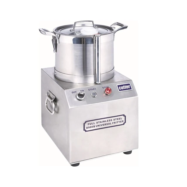 QS803 new 3L all stainless steel food cutter for ginger garlic peanut meat price