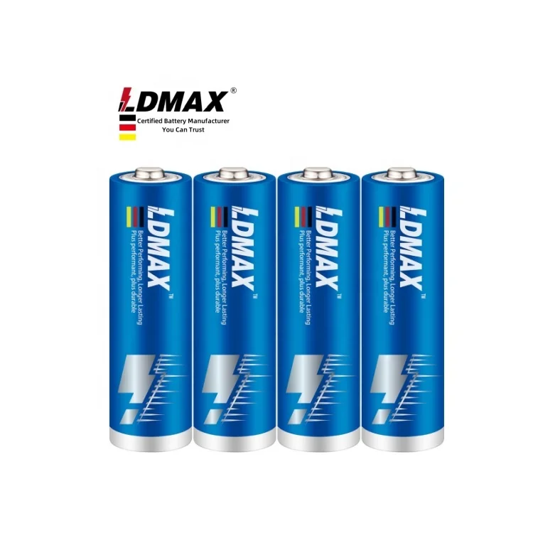 Free CE Factory LDMAX AA Super Alkaline Battery aaa aa AM3 Lr6 Dry Cell 1.5V AA Primary Batteries for consumer Electronics