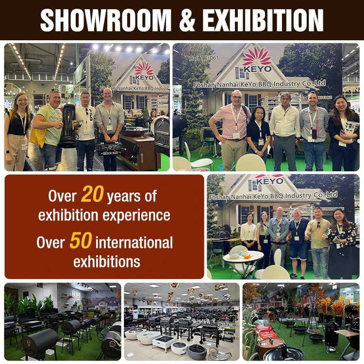 Wholesale Cooking Camping Barbecue Manufacturer Commercial Luxury Outdoor Smoker Charcoal Bbq Grills