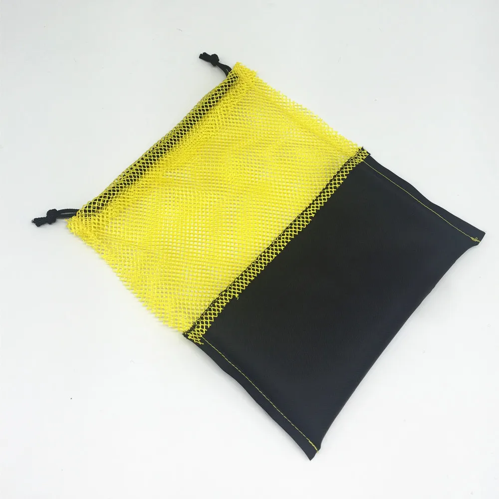 Customized Logo Wholesale Reusable Black Nylon Wire Mesh Shopping Cosmetic Drawstring  Mesh Bag