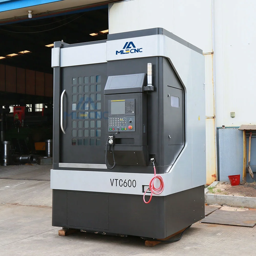 VTC60 Fanuc Control System Vertical Lathe Machine for Metal Workpiece