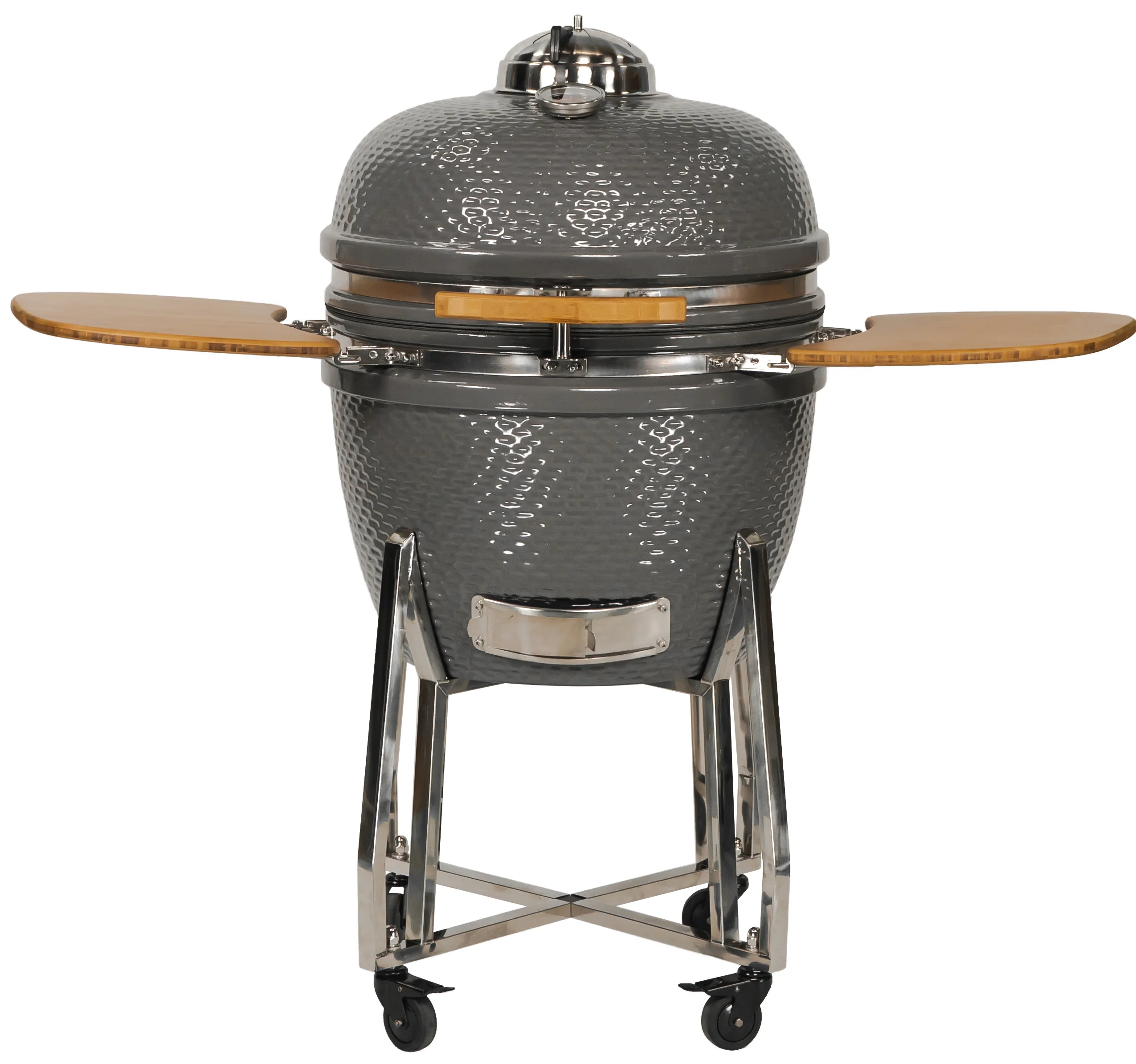22 INCH  OUTDOOR KAMADO BBQ GRILL CHARCOAL CERAMIC PIZZA OVEN NEW ARRIVED
