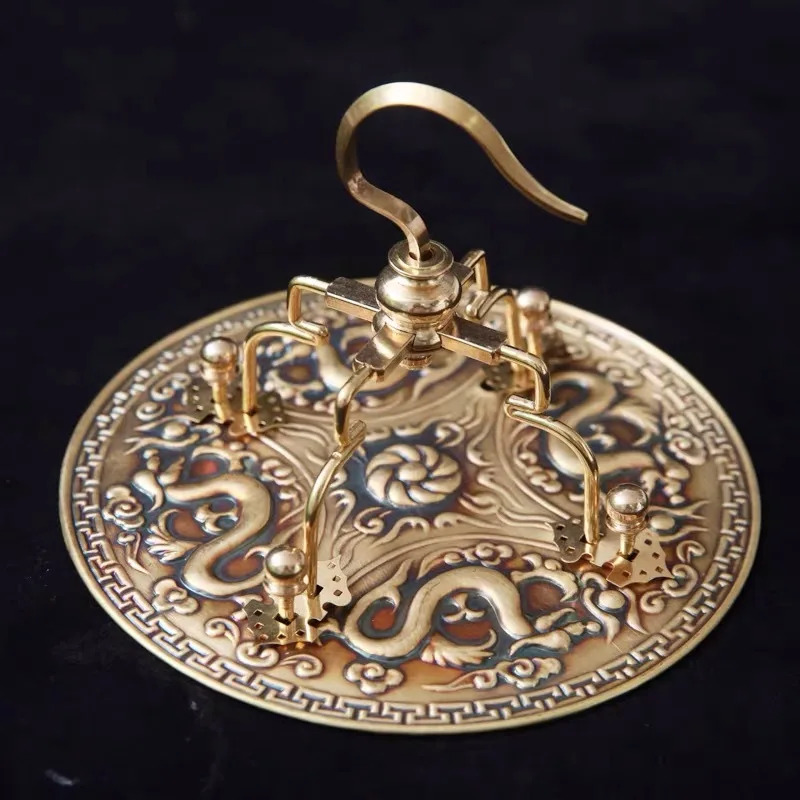 
Brass cover alloy Birdcage decoration Thirteen Chinese hook Amazon 2021 hot pet toy supply pet product supply 