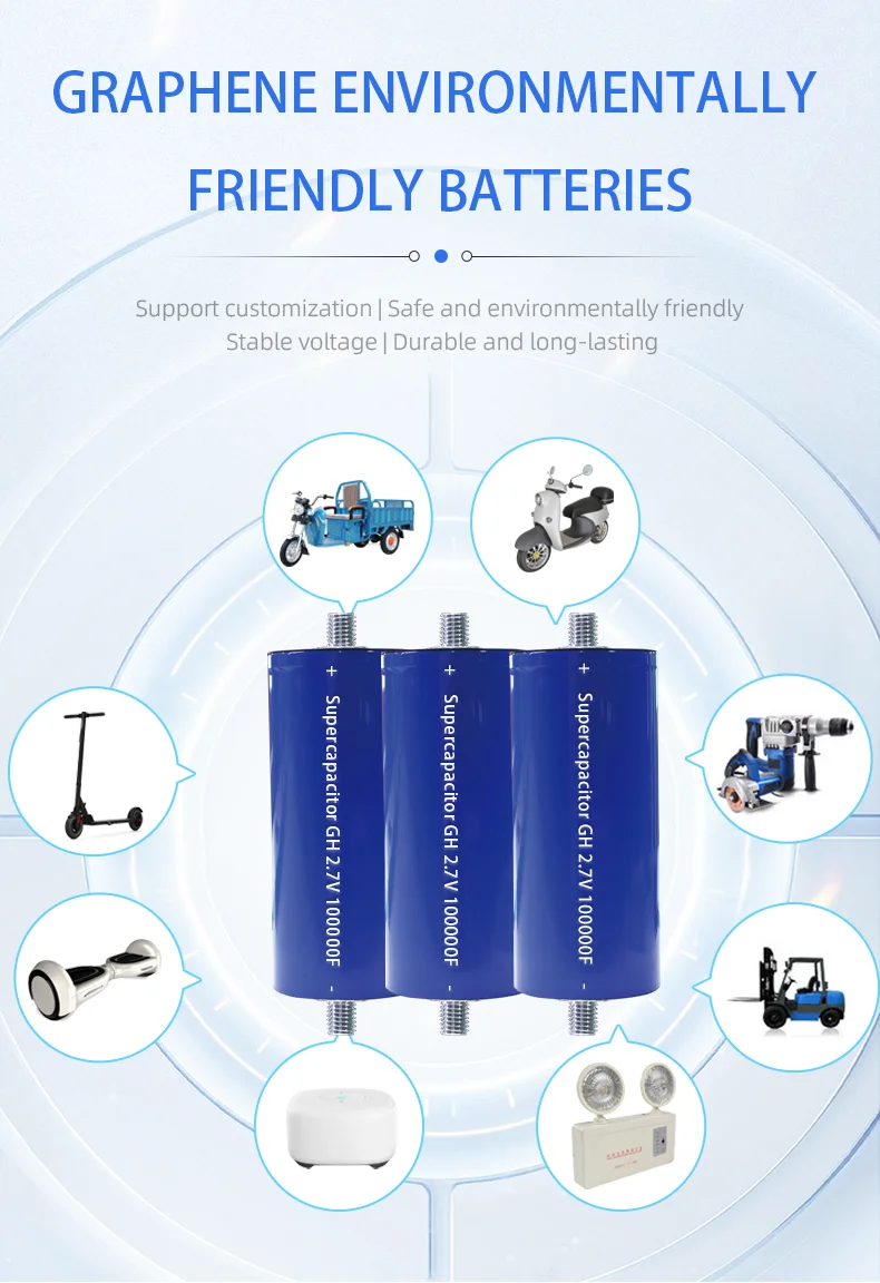 Graphene supercapacitor 2.7v100000f wholesale price arcotronic super battery multi application motor starting super battery