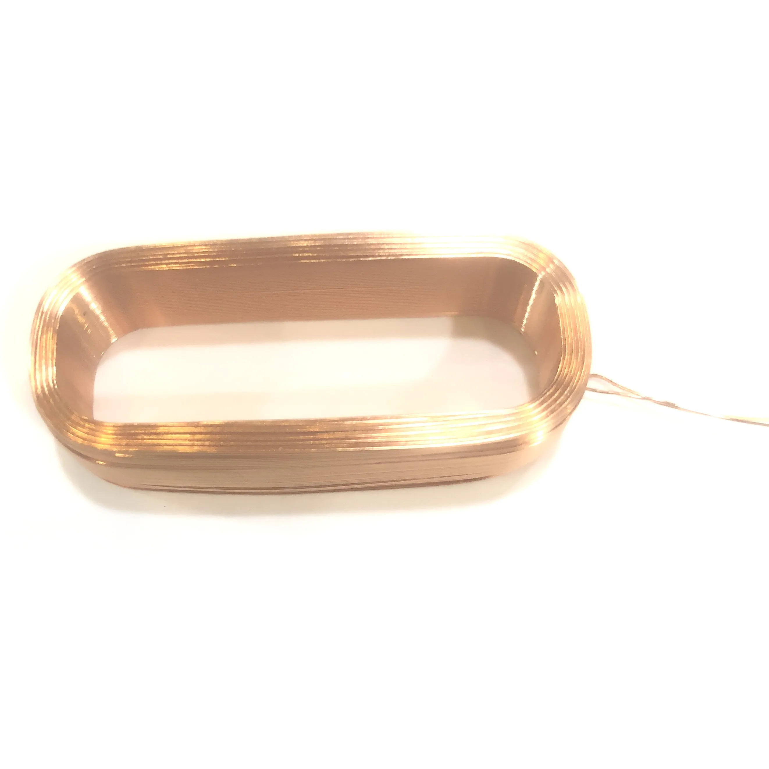 rectangular wire coil winding voice coil actuator