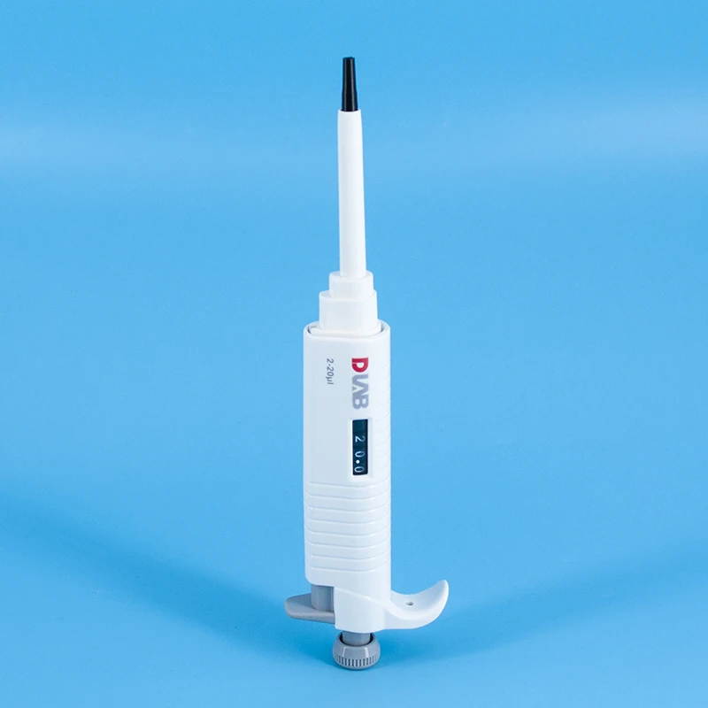 mechanical single channel Micro Pipette 2ul-20ul Electronic Automatic Plastic Pipette China Factory Wholesale