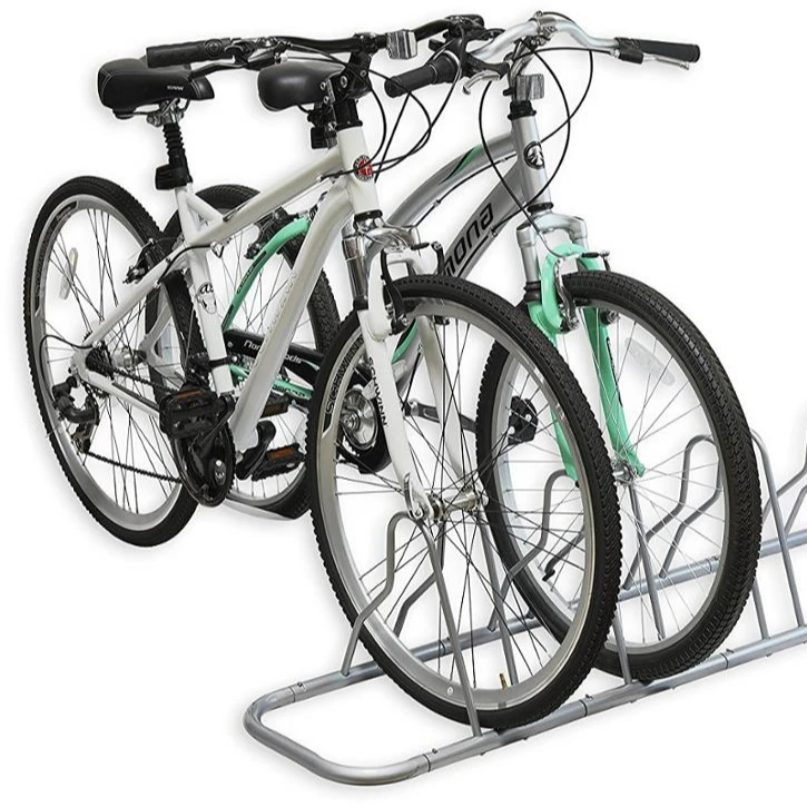 China Factory  5 Bike Floor Storage Stand Bicycle Parking Rack