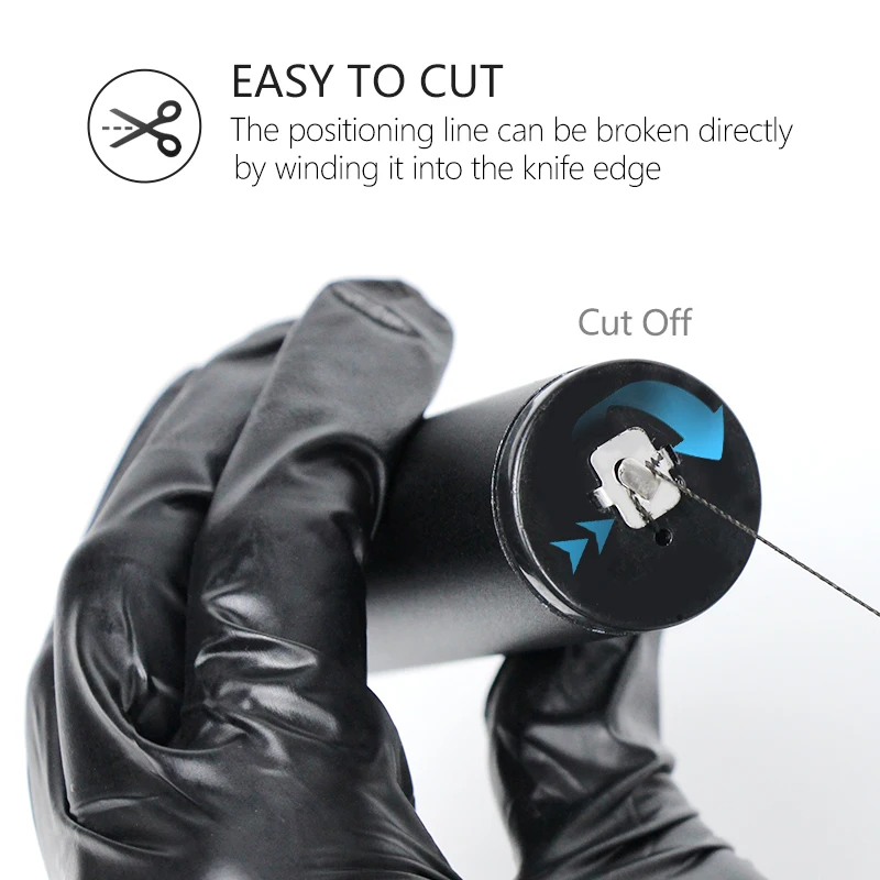 Pre Inked Mapping String Microblading Eyebrow Tattoo Mapping String 100pcs