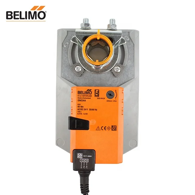 Belimo GM24A 40NM открытый AC24V демпфер привод для управления воздухом в