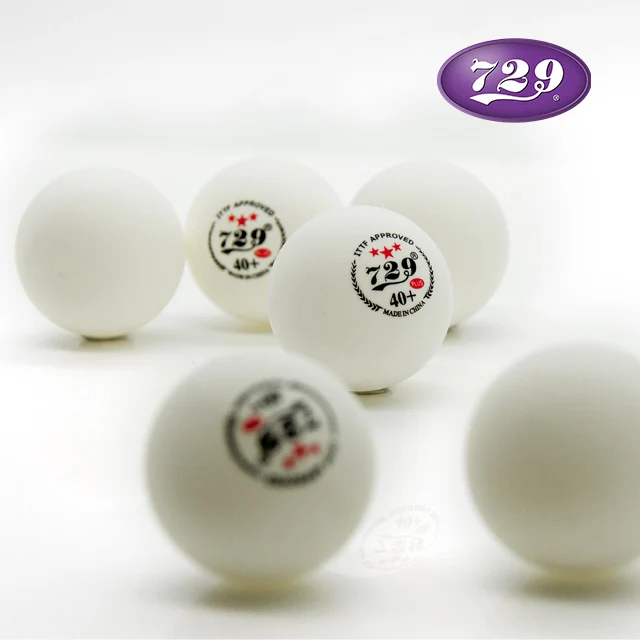 Good Quality Hot Sell Professional ABS new material 40+ ITTF approved 3 star plus 729 friendship Table Tennis Pingpong Balls