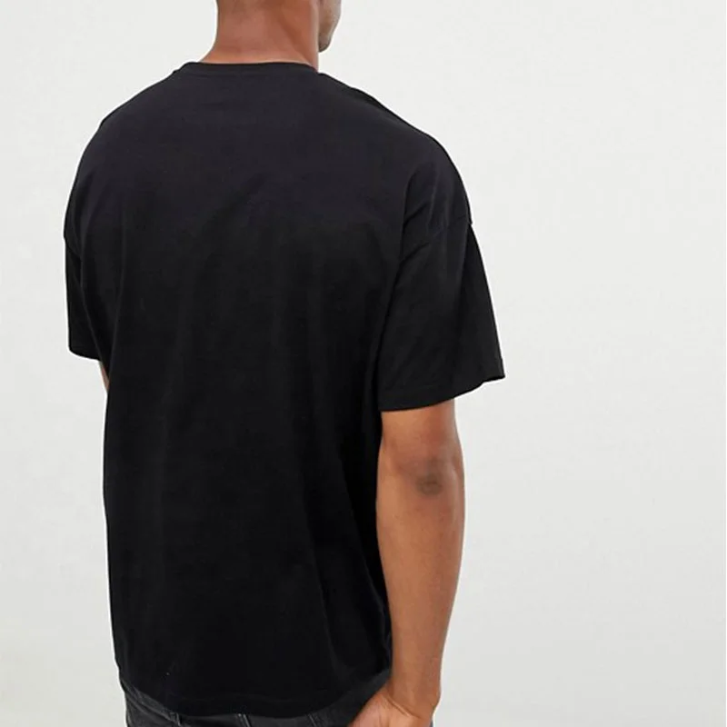 Manufacturer of  High Quality O-Neck Bulk Order Factory Price Custom T-Shirt Men