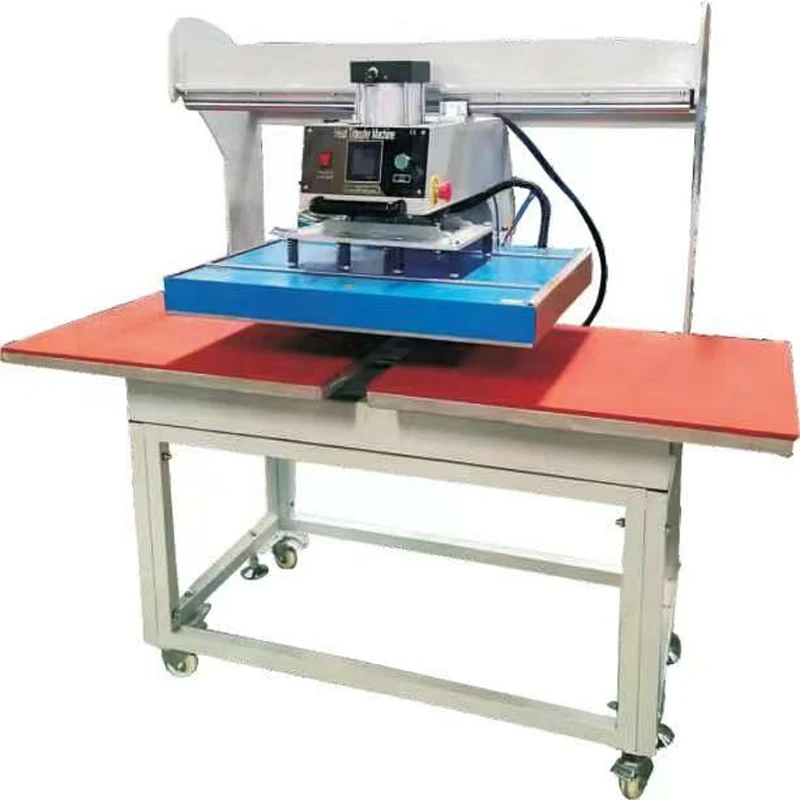 Pneumatic Flat Large Format Heat Press Machine for Garment Industry Factory